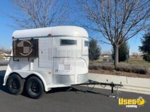1980 Vintage Ice Cream And Cookies Concession Trailer Ice Cream Trailer Spare Tire Idaho for Sale
