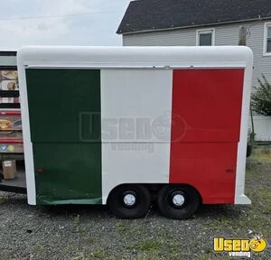 1981 Concession Concession Trailer Diamond Plated Aluminum Flooring New Jersey for Sale