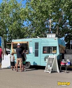 1981 Gourmet Soda Shop Trailer Beverage - Coffee Trailer Concession Window Alberta for Sale