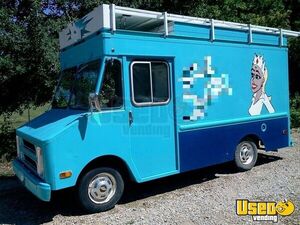 1981 P20 Boyer Town Step Van Bob Maguire Edition Shaved Ice And Ice Cream Truck Snowball Truck Concession Window Wyoming Gas Engine for Sale