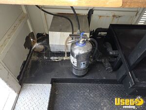 1982 Concession Trailer Diamond Plated Aluminum Flooring Kansas for Sale