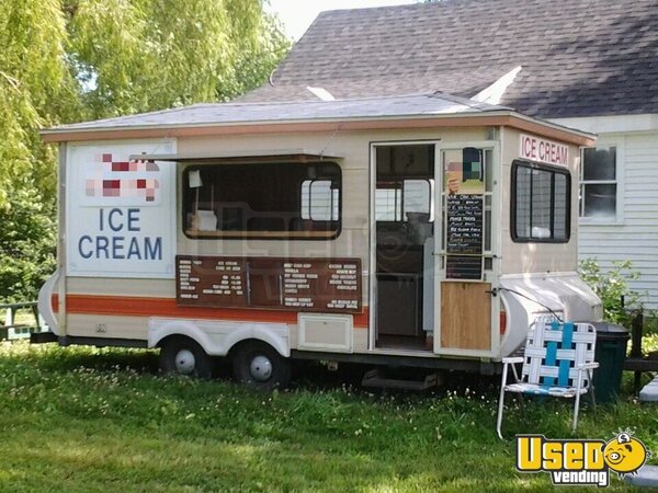 1982 Ice Cream Concession Trailer Ice Cream Trailer Maine for Sale