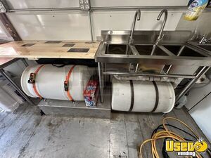 1982 P30 Step Van Barbecue Food Truck Triple Sink Indiana Diesel Engine for Sale