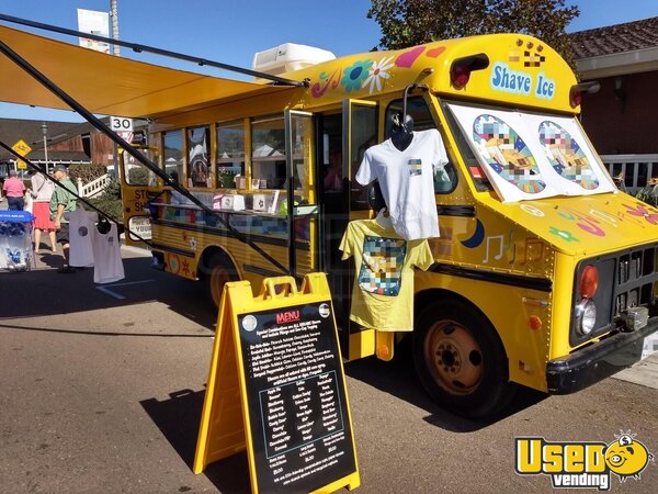 1982 Thomas Shaved Ice Truck Snowball Truck California Gas Engine for Sale