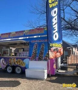 1983 Concession Trailer Concession Trailer Refrigerator Oklahoma for Sale