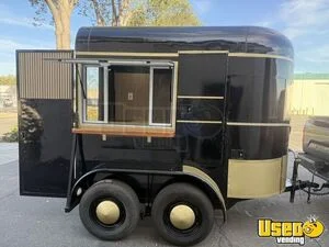 1983 Horse Trailer Beverage - Coffee Trailer Concession Window California for Sale