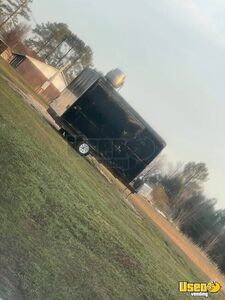 1983 Kitchen Trailer Concession Trailer Diamond Plated Aluminum Flooring South Carolina for Sale