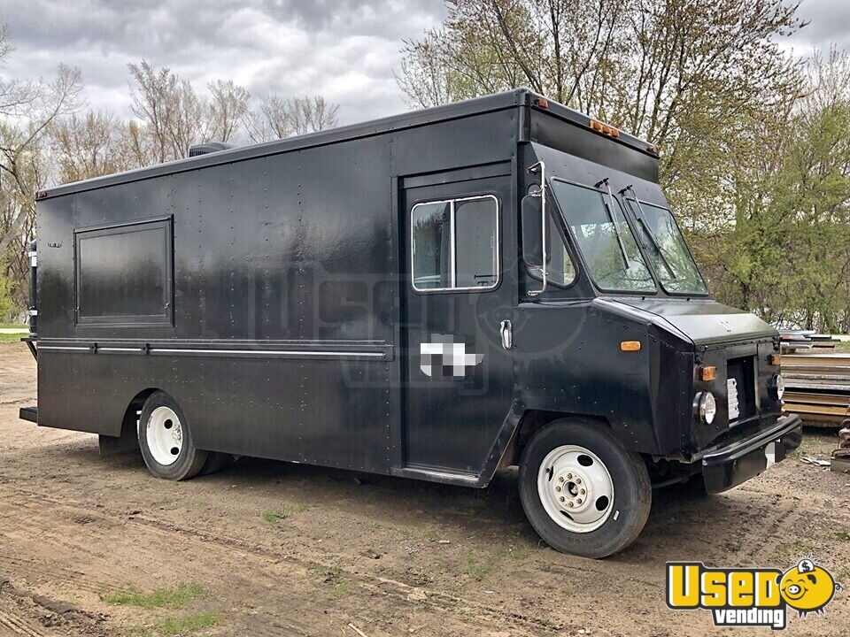 Used Black Chevrolet Diesel Step Van Mutli Use Food Truck For Sale In Wisconsin
