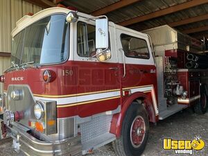 1984 Fire Truck Mobile Beverage Unit Coffee & Beverage Truck Exterior Customer Counter Texas Diesel Engine for Sale
