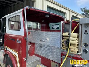 1984 Fire Truck Mobile Beverage Unit Coffee & Beverage Truck Prep Station Cooler Texas Diesel Engine for Sale