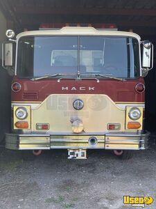1984 Fire Truck Mobile Beverage Unit Coffee & Beverage Truck Refrigerator Texas Diesel Engine for Sale