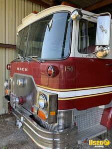 1984 Fire Truck Mobile Beverage Unit Coffee & Beverage Truck Work Table Texas Diesel Engine for Sale