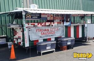 1984 Food Concession Trailer Kitchen Food Trailer Concession Window New Jersey for Sale