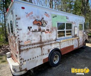 1984 Kurbmaster Step Van Coffee Truck Coffee & Beverage Truck Concession Window Massachusetts Gas Engine for Sale