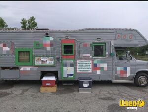 1984 Leprechaun Catering Food Truck Catering Food Truck Concession Window Oklahoma Gas Engine for Sale