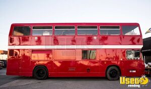 1984 Olympian Wood-fired Pizza Double Decker Bus Pizza Food Truck Concession Window California Diesel Engine for Sale