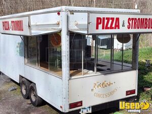 1984 Pizza Concession Trailer Pizza Trailer Awning Maryland for Sale