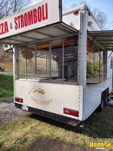 1984 Pizza Concession Trailer Pizza Trailer Cabinets Maryland for Sale
