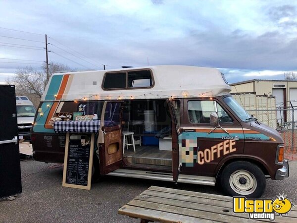 1984 Ram Merry Miller Van Coffee Truck Coffee & Beverage Truck Arizona Gas Engine for Sale