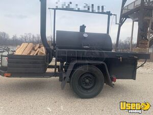 1985 Barbecue Food Trailer Barbecue Food Trailer Exterior Customer Counter Illinois for Sale