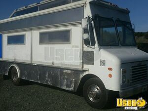 1985 Chev. P-30 Gruman , Kurbmaster All-purpose Food Truck Stainless Steel Wall Covers California Gas Engine for Sale
