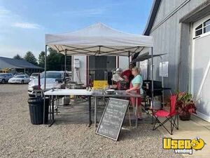 1985 Concession Trailer Catering Trailer Prep Station Cooler Ohio for Sale