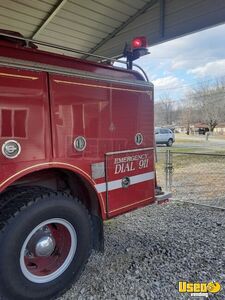 1985 Fire Truck Conversion Wood-fired Pizza Truck Pizza Food Truck 6 Tennessee Diesel Engine for Sale