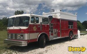 1985 Fire Truck Kitchen Food Truck All-purpose Food Truck Missouri Diesel Engine for Sale