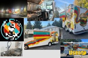 1985 Food Truck All-purpose Food Truck Air Conditioning Oregon Gas Engine for Sale