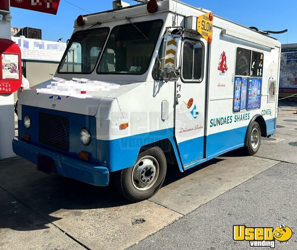 1985 Gmc Step Van Ice Cream Truck New York Diesel Engine for Sale
