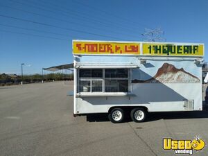 1985 Kitchen Trailer Kitchen Food Trailer Stainless Steel Wall Covers Arizona for Sale