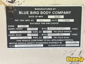 1985 Mini Blue Bird All-purpose Food Truck All-purpose Food Truck 20 Indiana Gas Engine for Sale