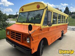 1985 Mini Blue Bird All-purpose Food Truck All-purpose Food Truck Concession Window Indiana Gas Engine for Sale