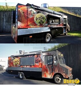 1985 P30 Food Truck All-purpose Food Truck Awning New Jersey Gas Engine for Sale