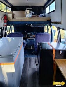 1985 Ram B350 Extended Van Ice Cream Truck Exterior Customer Counter Michigan Gas Engine for Sale