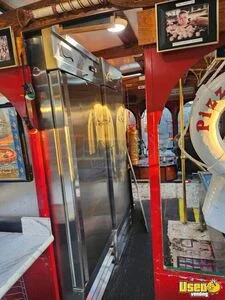 1985 Wood Fired Pizza Truck Pizza Food Truck Prep Station Cooler Maryland for Sale