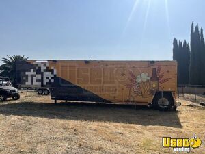 1986 42w Beverage - Coffee Trailer Floor Drains California for Sale
