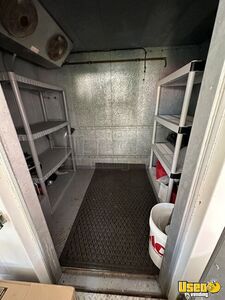 1986 Custom Concession Trailer Diamond Plated Aluminum Flooring Michigan for Sale