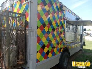 1986 Ecoline E350 All-purpose Food Truck Diamond Plated Aluminum Flooring Texas Gas Engine for Sale