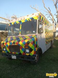 1986 Ecoline E350 All-purpose Food Truck Stainless Steel Wall Covers Texas Gas Engine for Sale