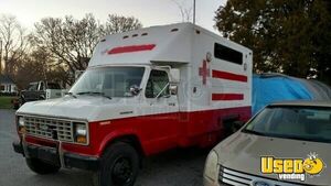 1986 Ford 350 Food Truck / Mobile Kitchen Maryland Gas Engine for Sale