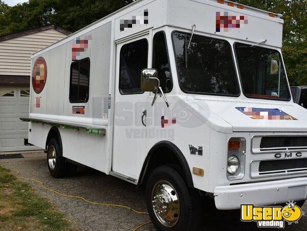 1986 P3 Step Van All-purpose Food Truck All-purpose Food Truck Exterior Customer Counter Indiana Gas Engine for Sale