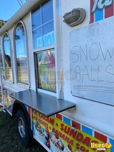 1986 P30 Soft Serve And Snowball Truck Ice Cream Truck Awning Mississippi Gas Engine for Sale