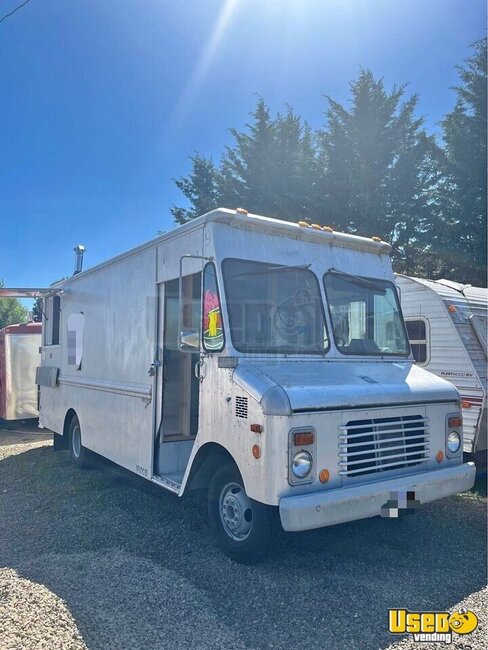 1986 P30 Step Van Kitchen Food Truck All-purpose Food Truck Oregon for Sale
