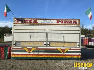1986 Pizza Concession Trailer Pizza Trailer Cabinets Pennsylvania for Sale