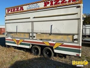 1986 Pizza Concession Trailer Pizza Trailer Cabinets Pennsylvania for Sale