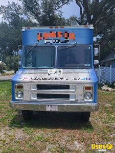 1986 Step Van Food Truck All-purpose Food Truck Exterior Customer Counter Florida Gas Engine for Sale