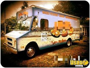 1986 Step Van Food Truck All-purpose Food Truck Insulated Walls Florida Gas Engine for Sale