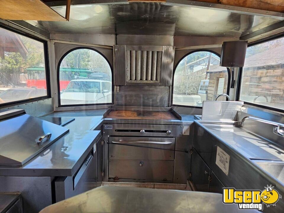 RetroStyle Unique Trolley Food Truck Restaurant on Wheels for Sale in California