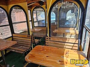1986 Trolley Food Truck All-purpose Food Truck Interior Lighting California Gas Engine for Sale